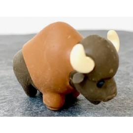 Puzzle Radierer Büffel