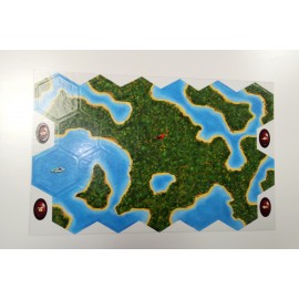 Landschaftsfelder Amazonas hexagonal