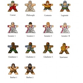 Aufkleber für Meeples