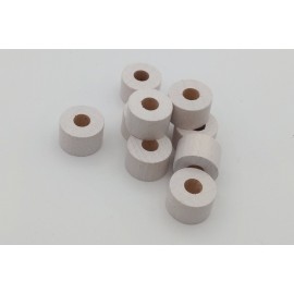 Holzzylinder 15x10 mm - mit Bohrung