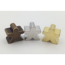 Männchen, Meeple aus Metall