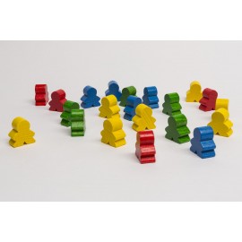 Set Männchen aus Kinder von Carcassonne