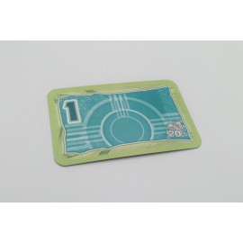 Spielgeldkarte blau