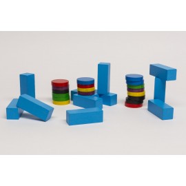 Set Scheiben und Rechtecke