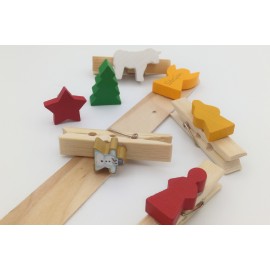 Geschenkeklammer Weihnachten