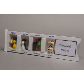 Geschenkbox - Pöppel und Würfel