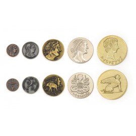 Set Metallmünzen Ägypten