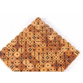 Augenwürfel 18mm, Holz