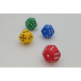 6-er Würfel 12 Seiten