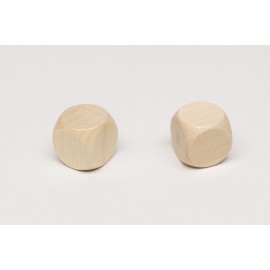 Blankowürfel aus Holz 20mm