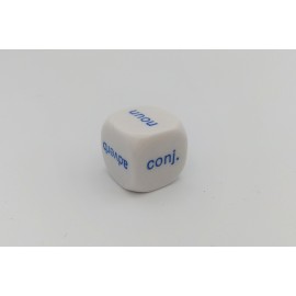 Satzteil Würfel (englisch)