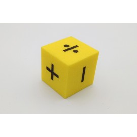 Schaumstoffwürfel Rechenwürfel + - x  ÷ < =