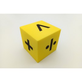 Schaumstoffwürfel Rechenwürfel + - x  ÷ < =