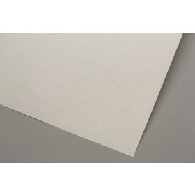 Transparente Etiketten für Scheiben und Zylinder 15 mm - nicht für Inkjet !