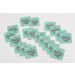 Quadrat 30x30 mm - Fische 