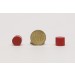 Set rote Zylinder