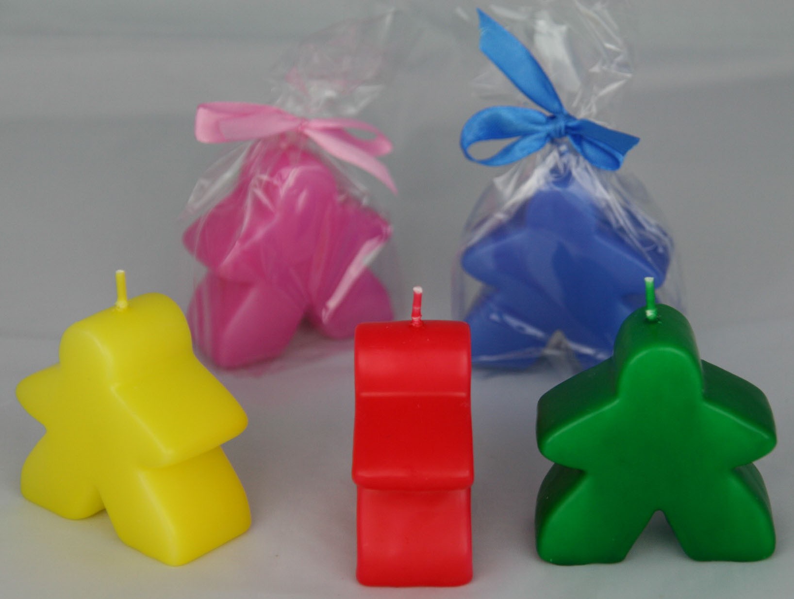 Carcassonne - meeple candle