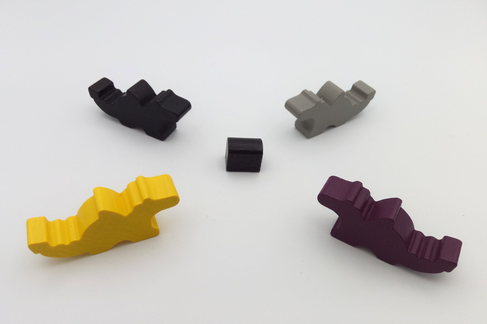 Catan - Wooden parts for Schätze, Drachen & Entdecker