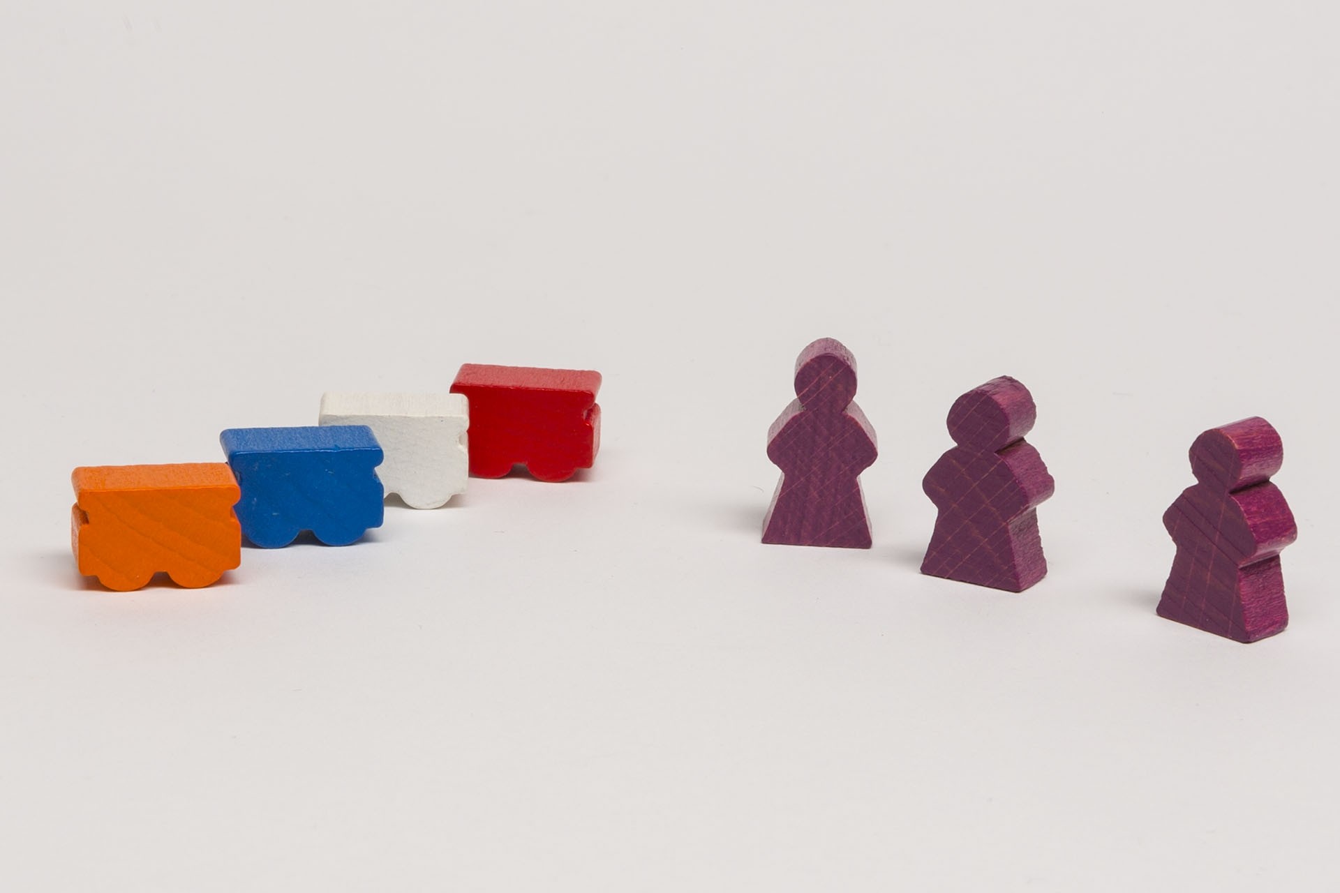 Wooden material for scenario Traders & Barbarians (Catan: Traders & Barbarians)