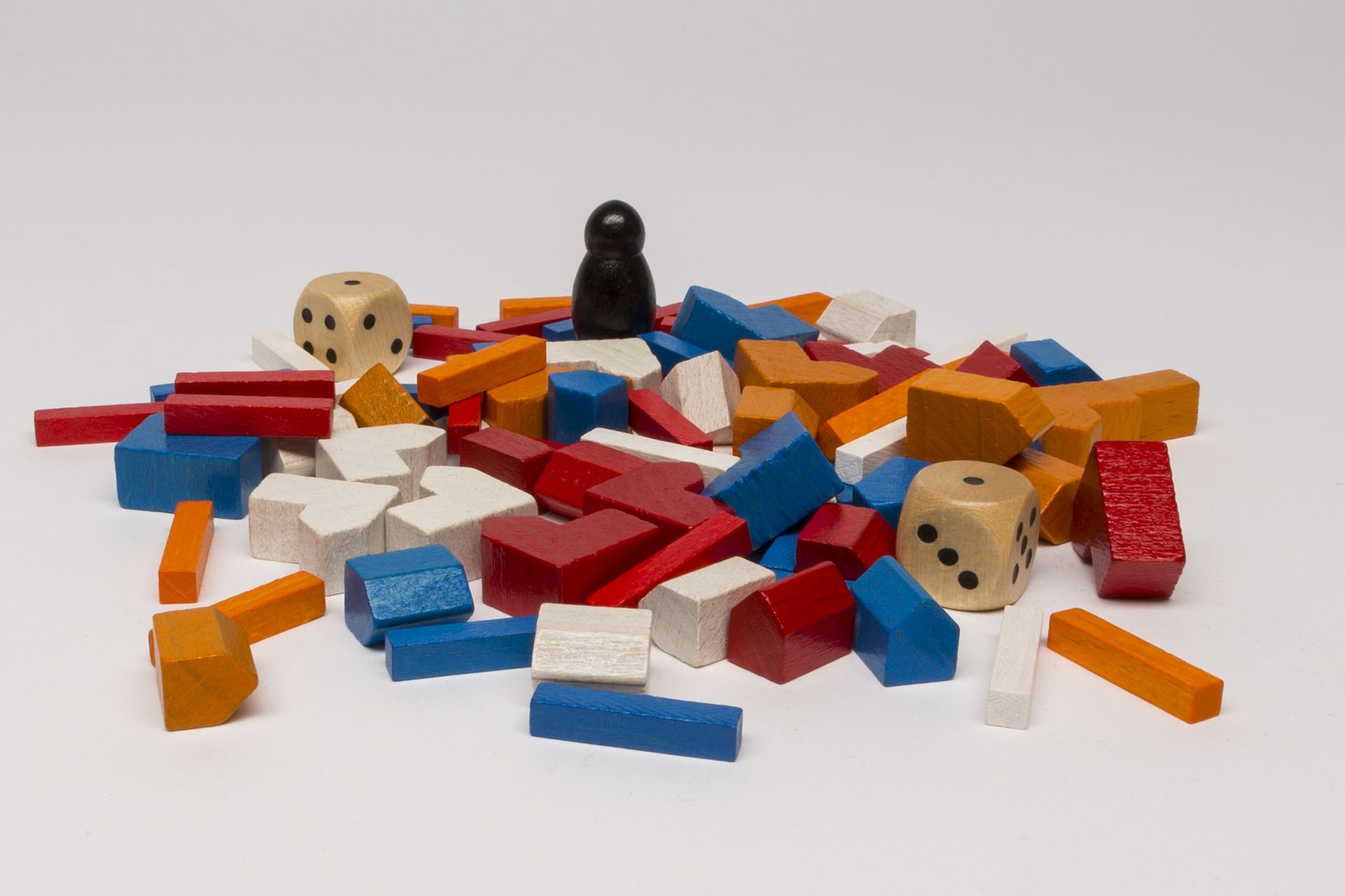 Wooden parts for CATAN base game 3-4 Players