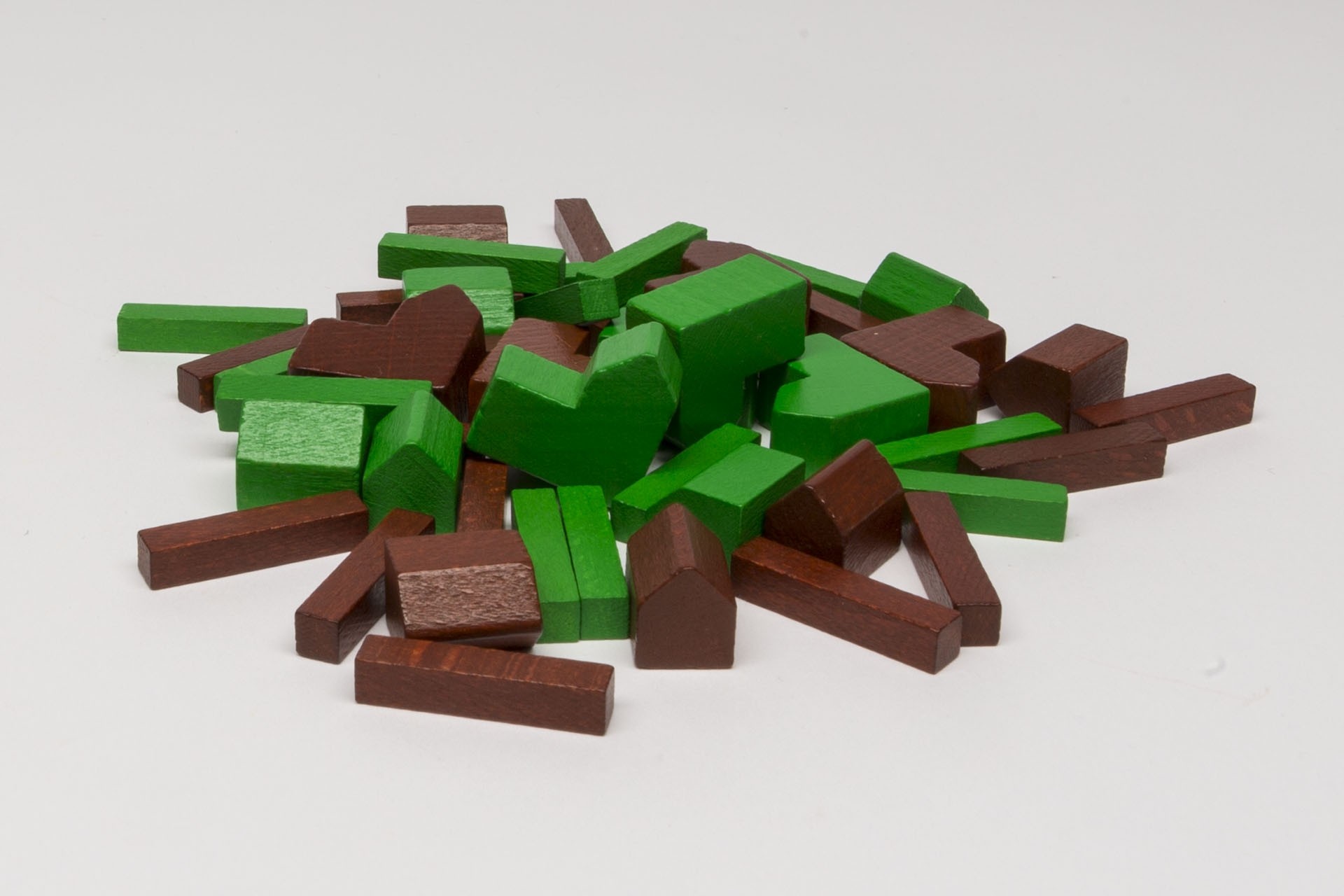 Wooden parts for CATAN base game 5-6 Players