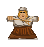 Villagers woman