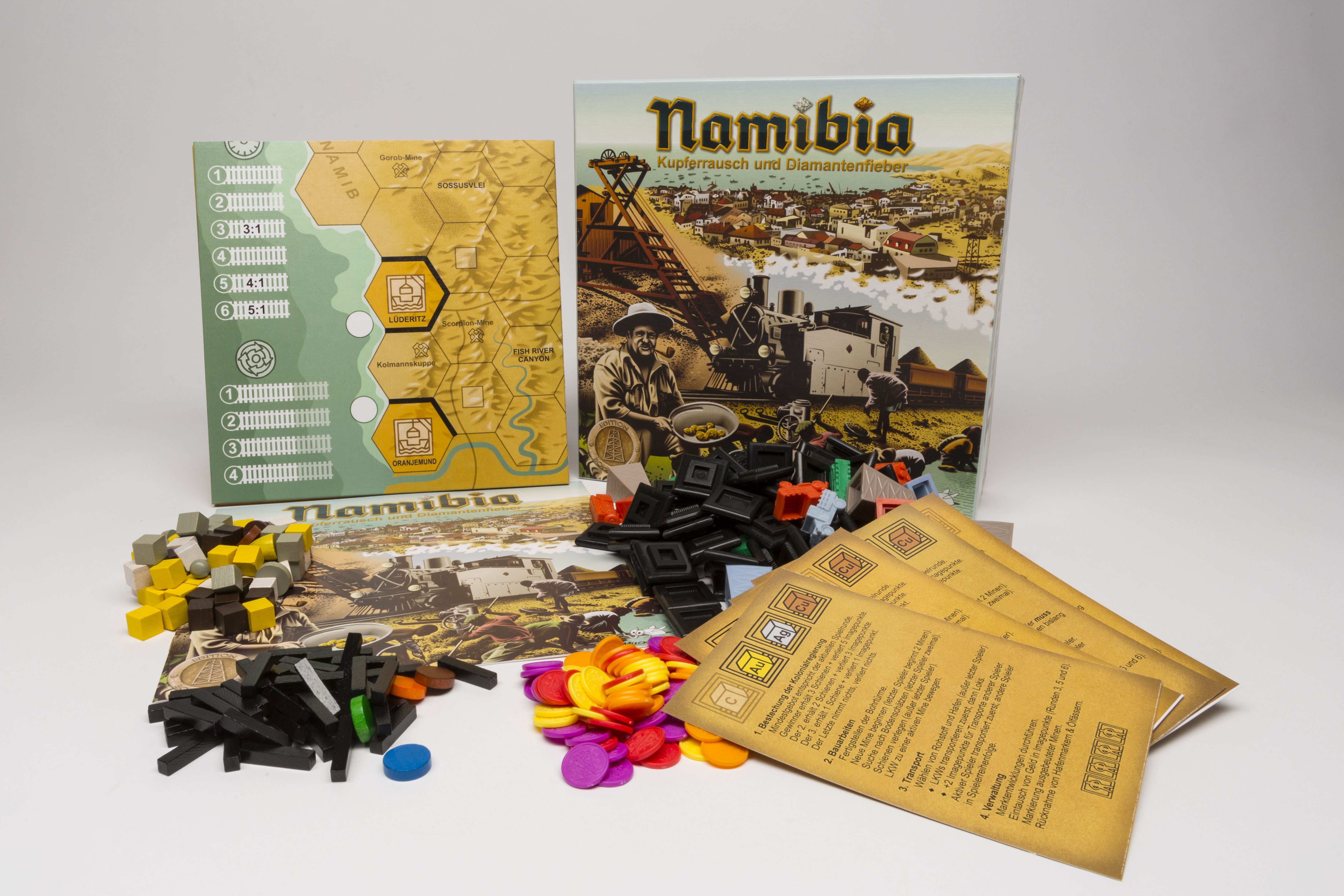 Namibia (GER/ENG) - box damaged