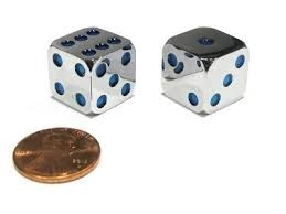 Metal Dice 15mm
