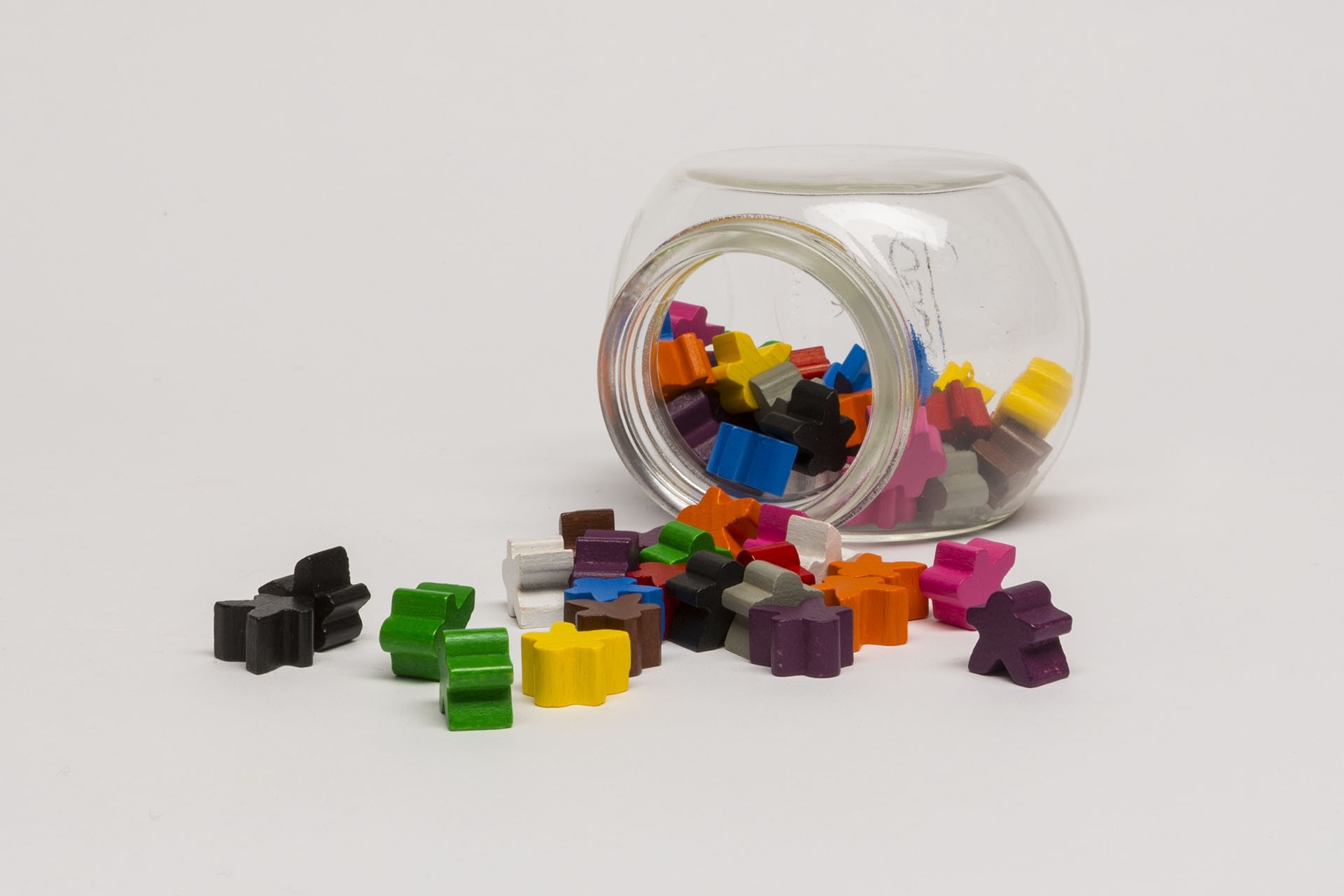 Bonbon glass - with small meeples