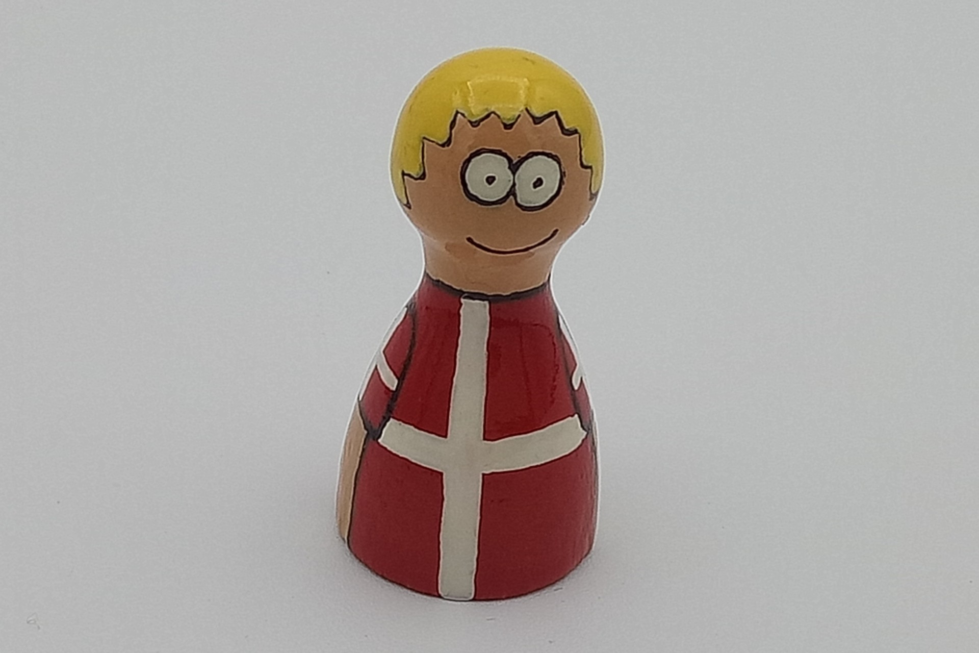 Handpainted pawns - Danish guy