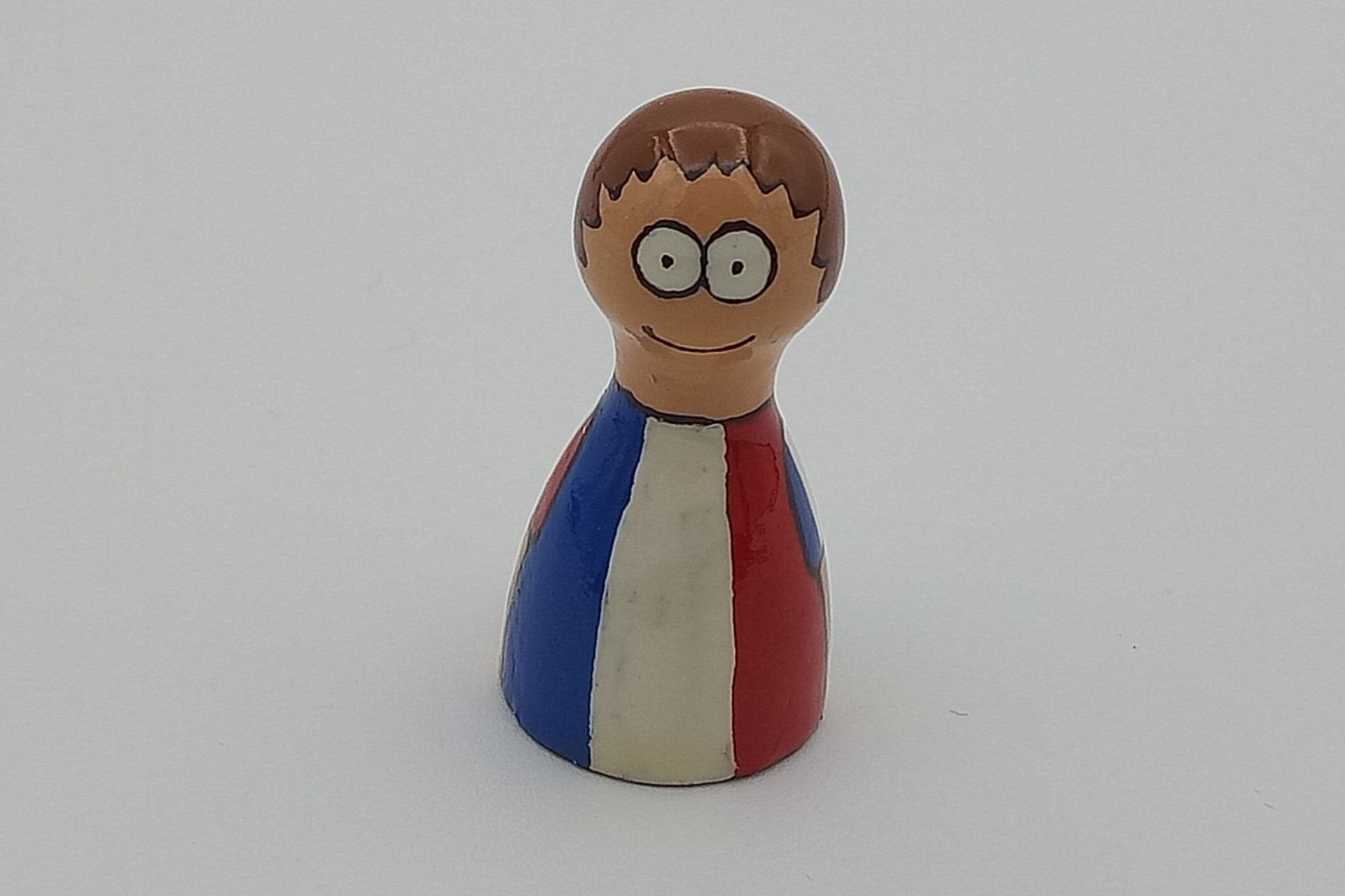 Handpainted pawns - French