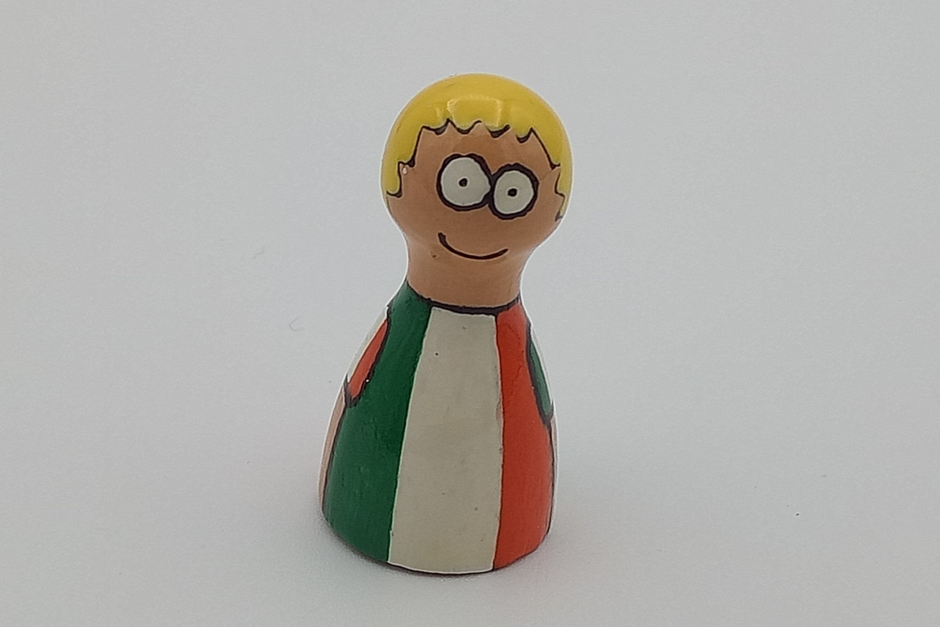 Handpainted pawns - Irish guy