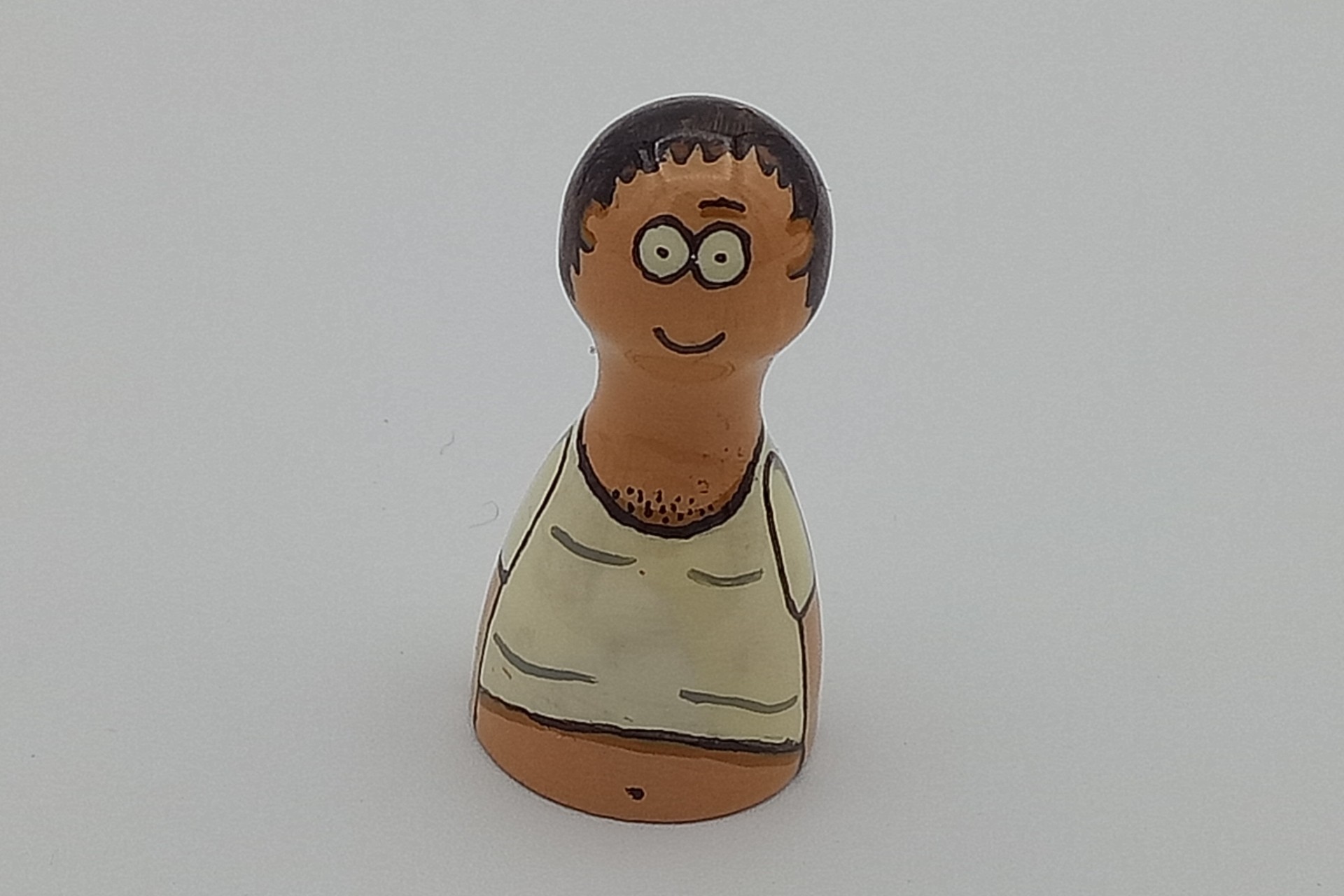 Handpainted pawns - Couch Potato