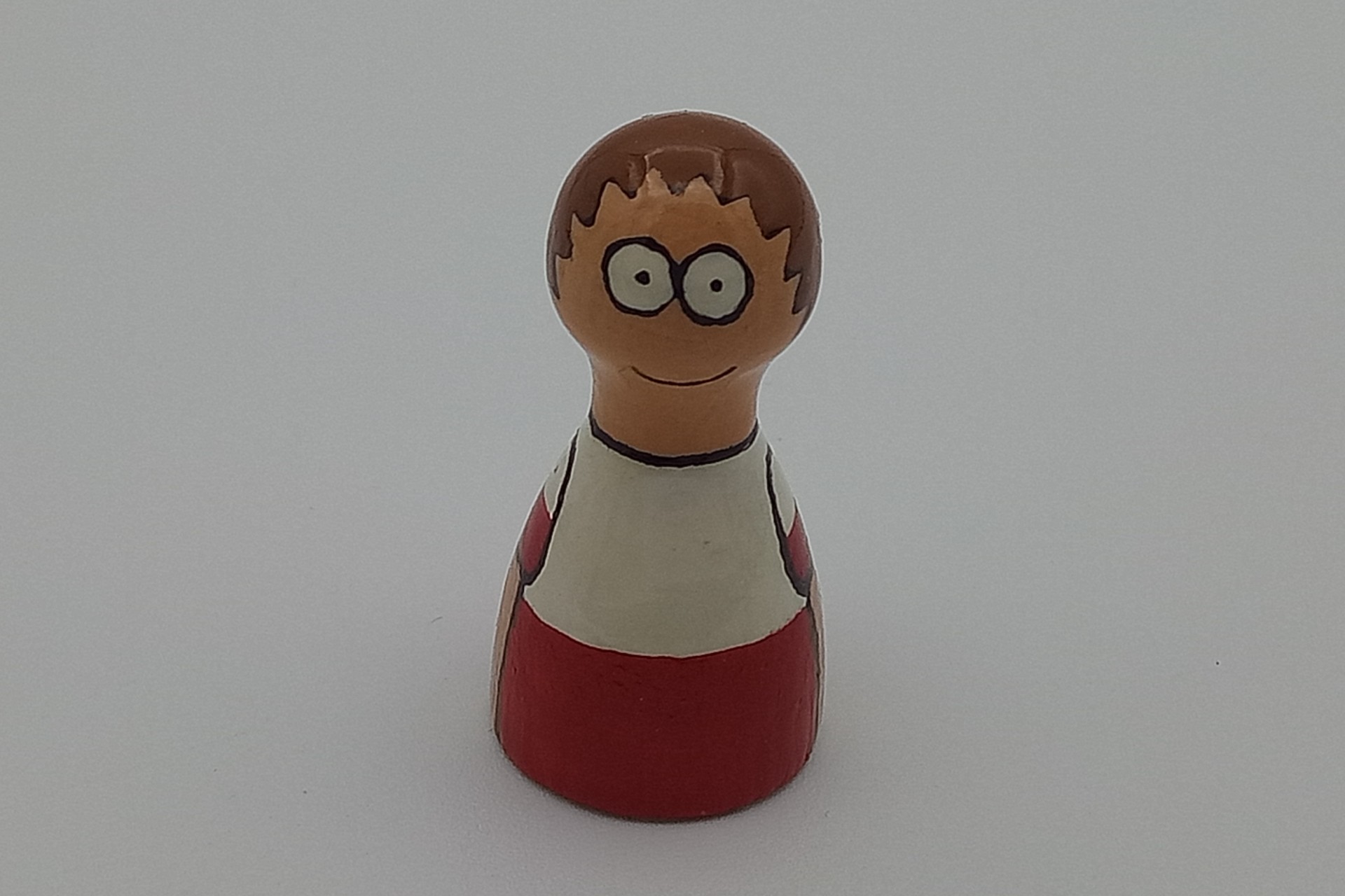 Handpainted pawns - Polish guy