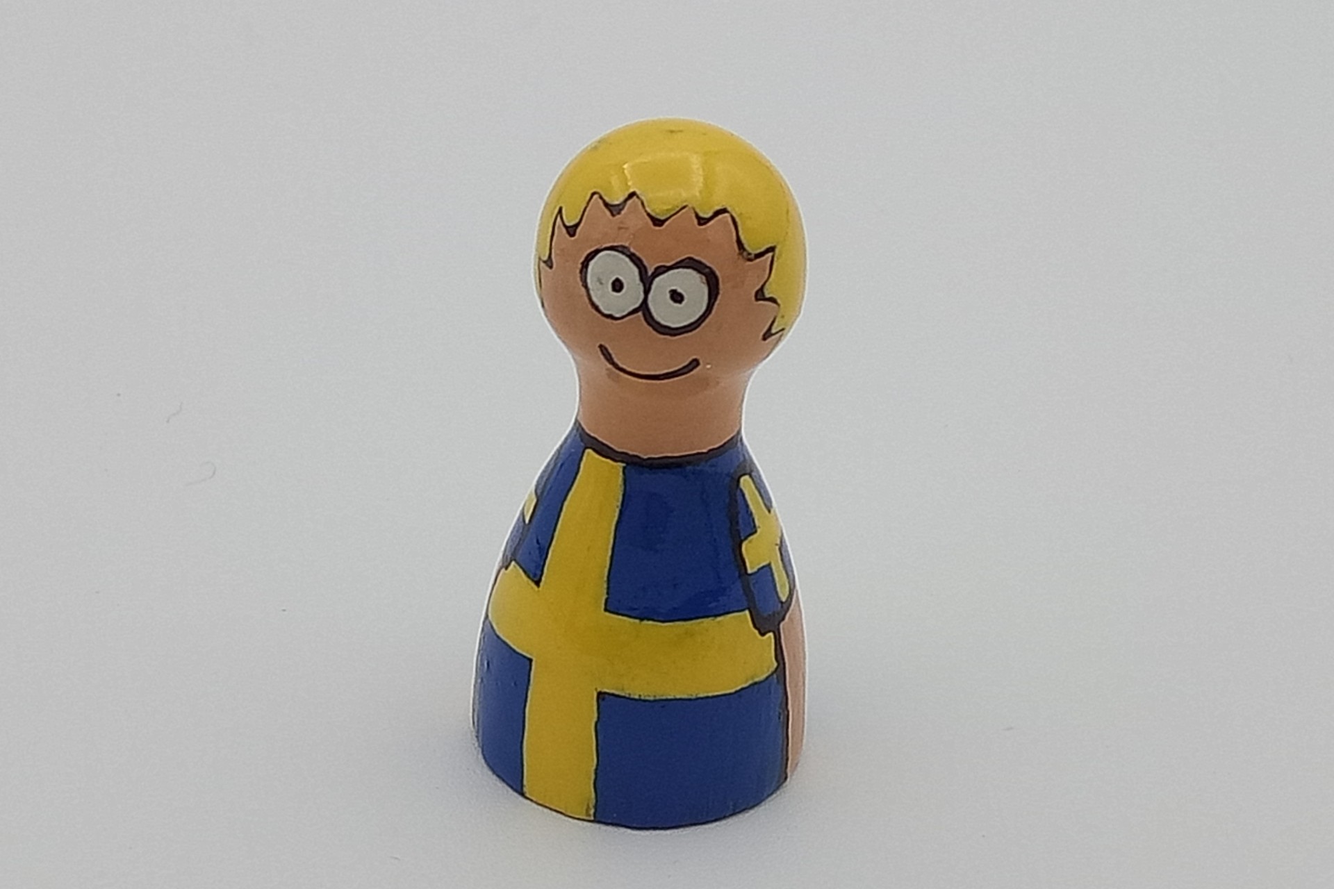 Handpainted pawns - Swede