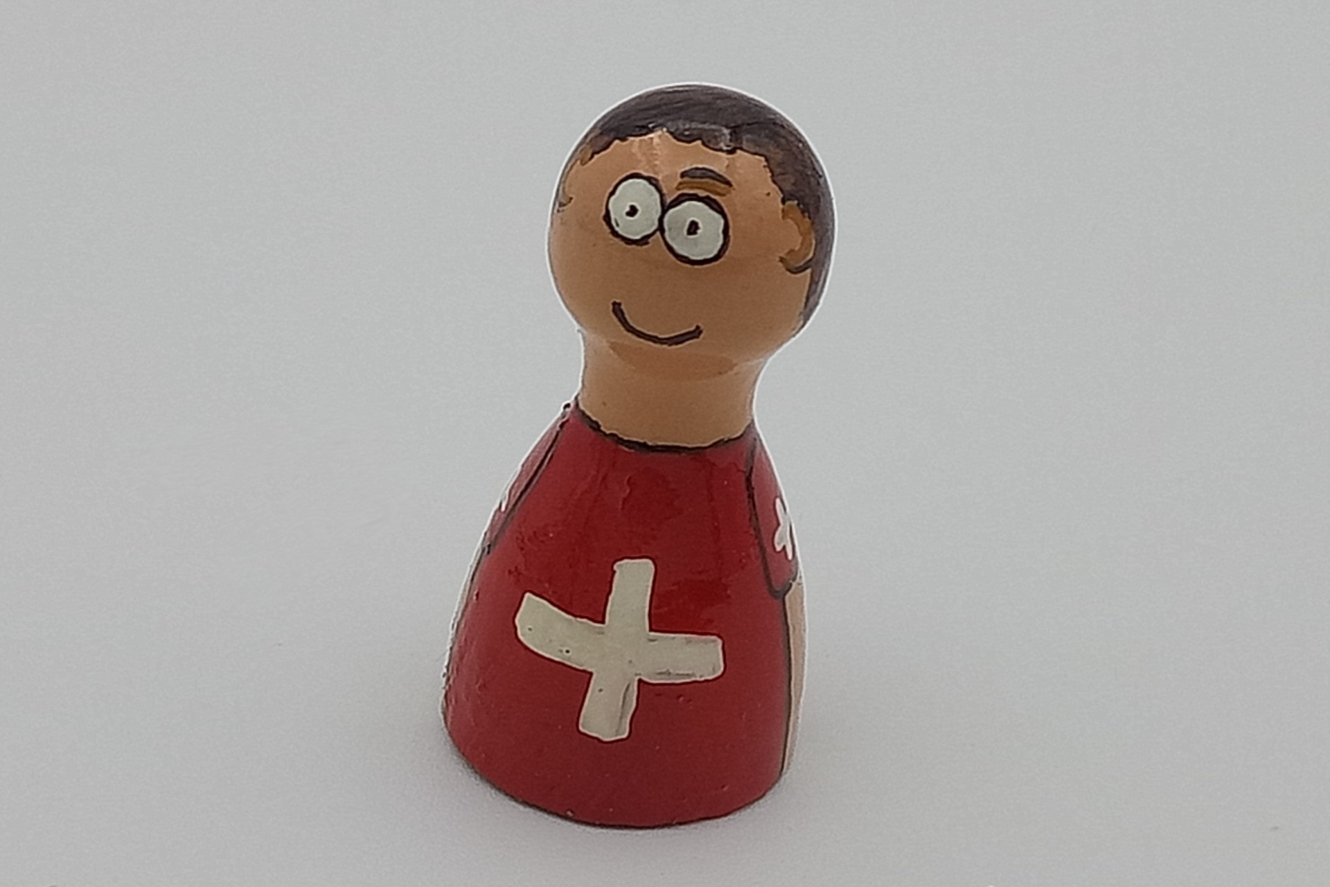 Handpainted pawns - Swiss