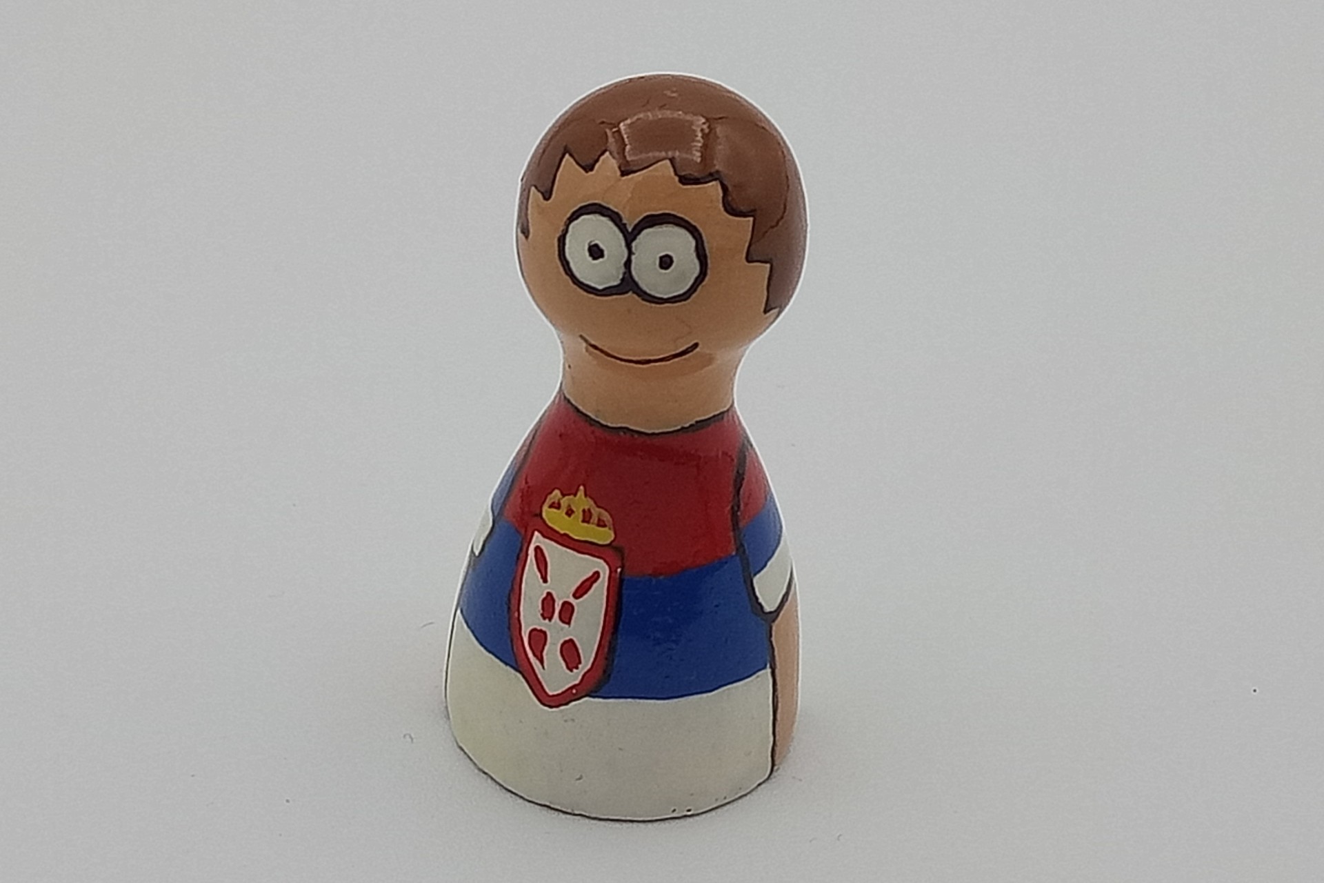 Handpainted pawns - Serbia