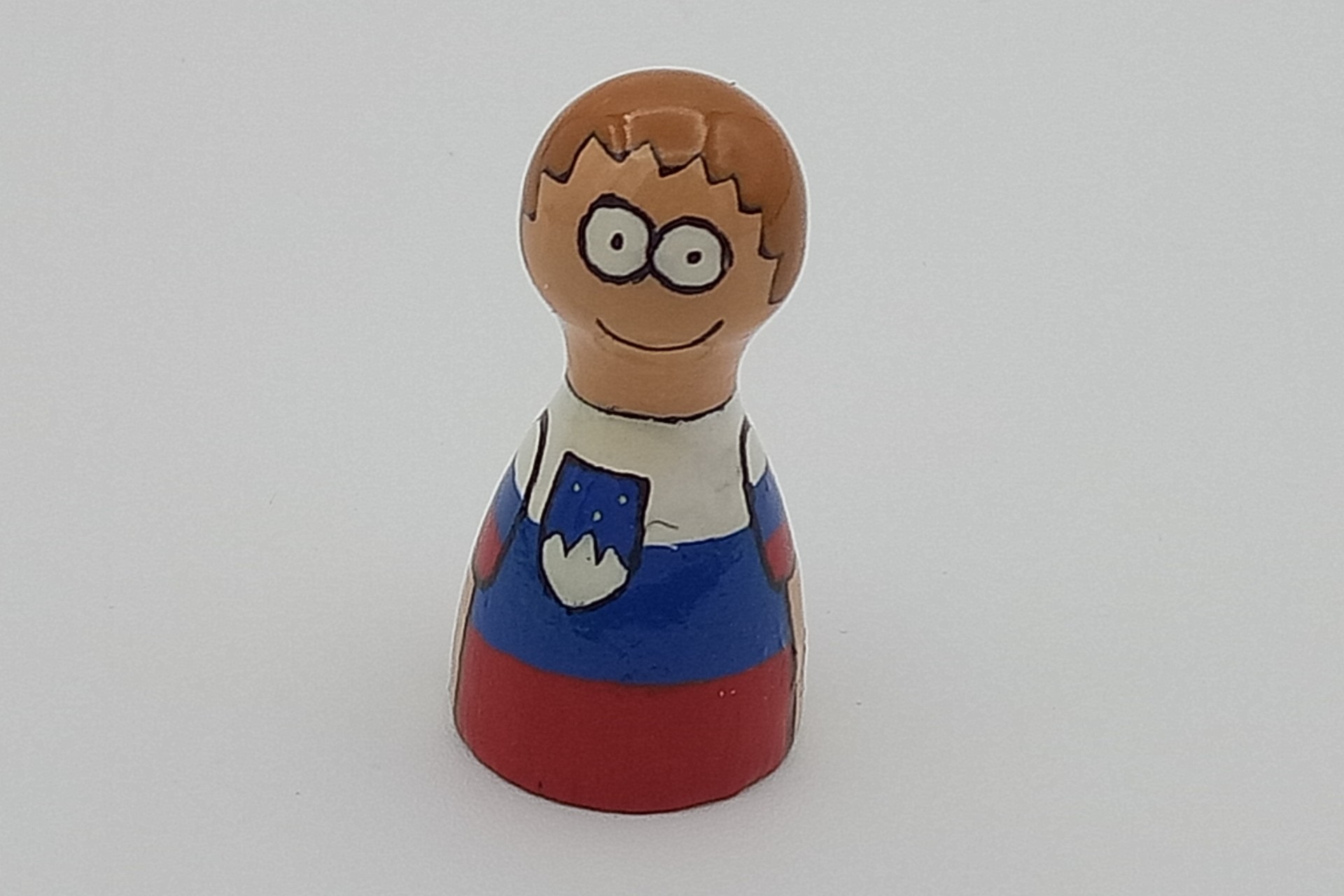 Handpainted pawns - Slovenian