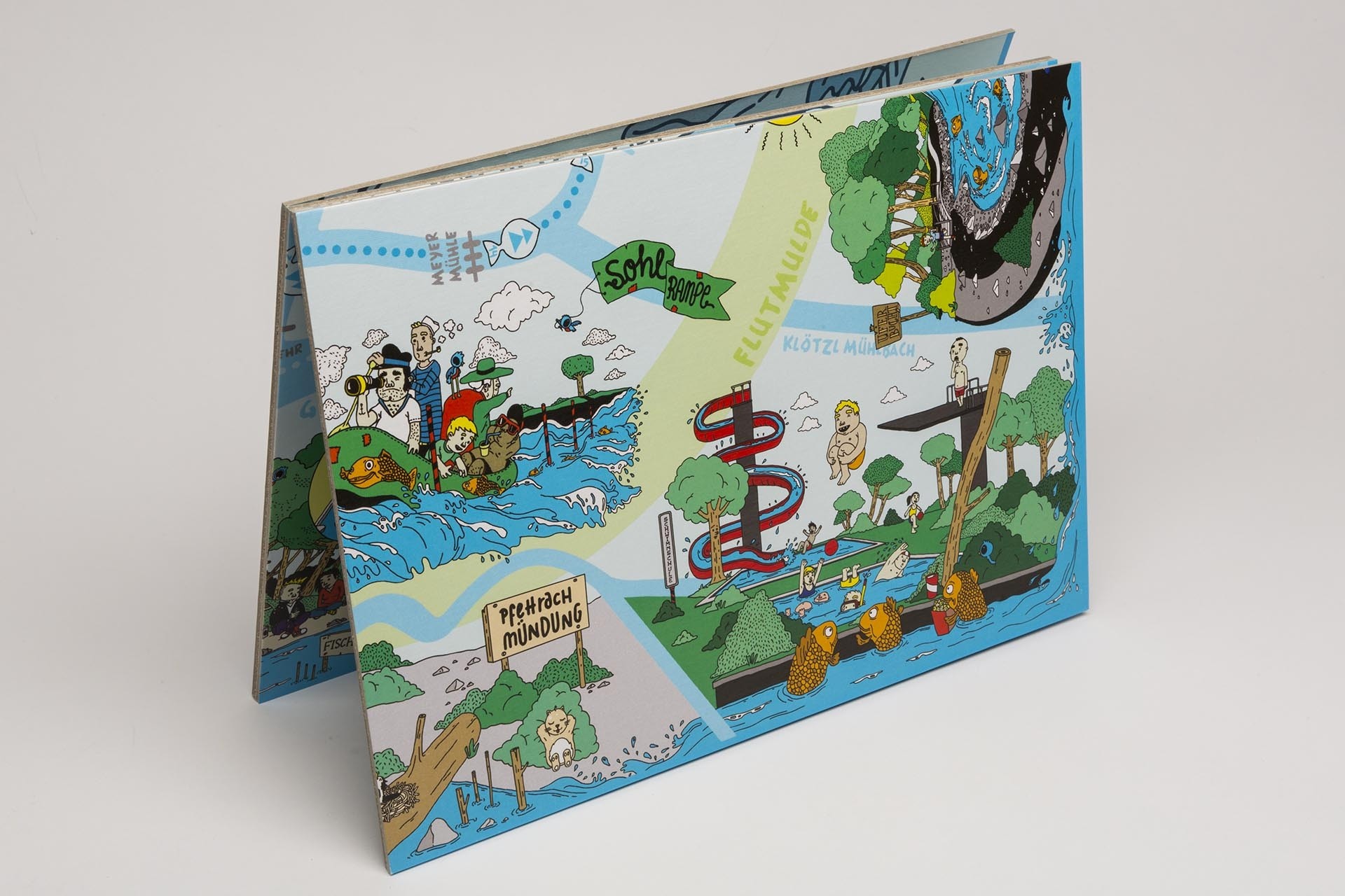 Individual game boards