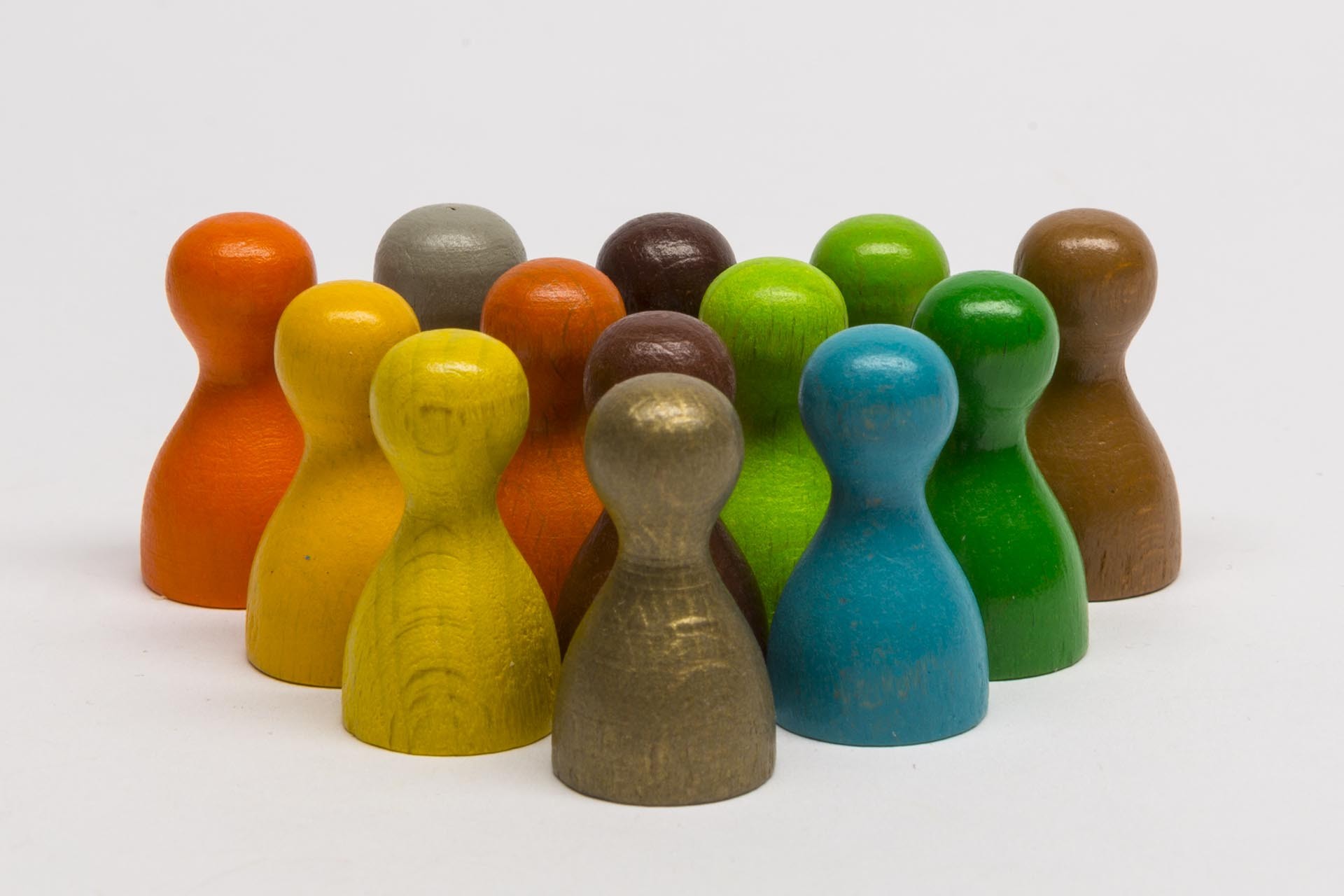 Pawn from maple wood 14x28 mm