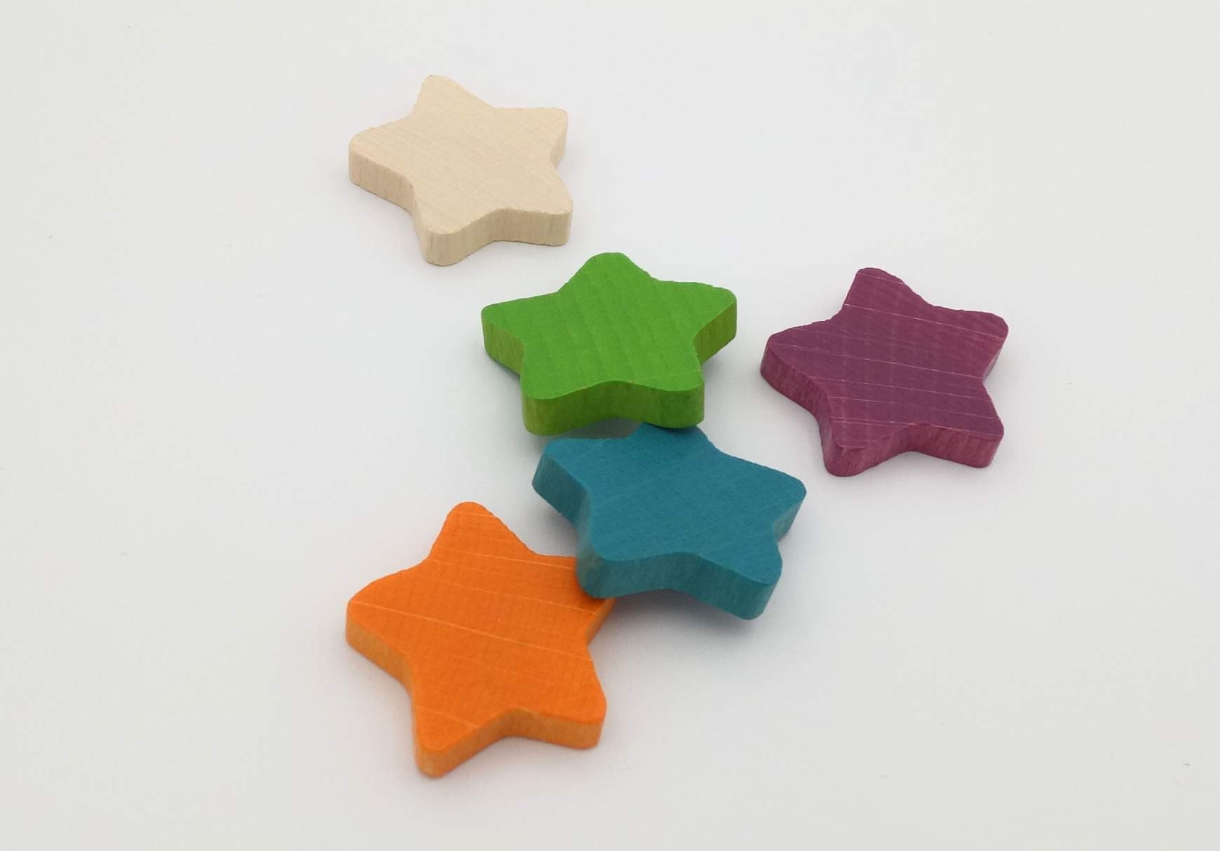 Star colored with rounded edges