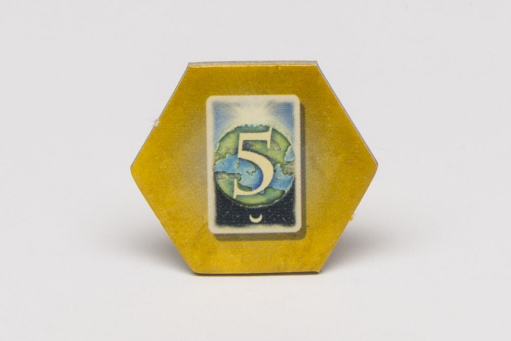 Marker with numbers