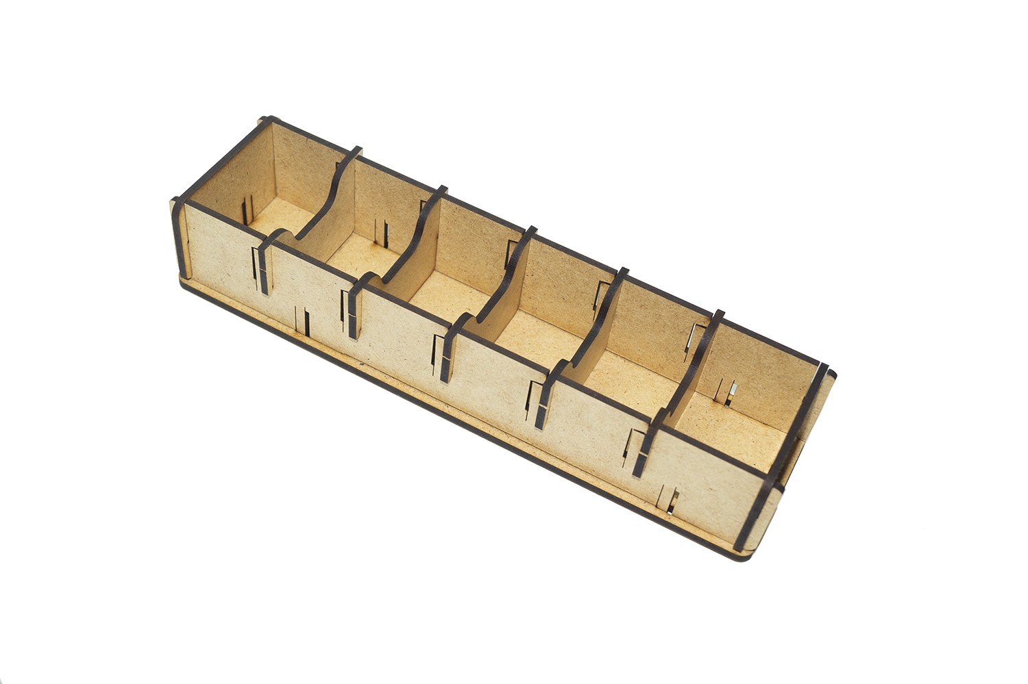 Inserts / storage modules for game boxes - Wood - module counter