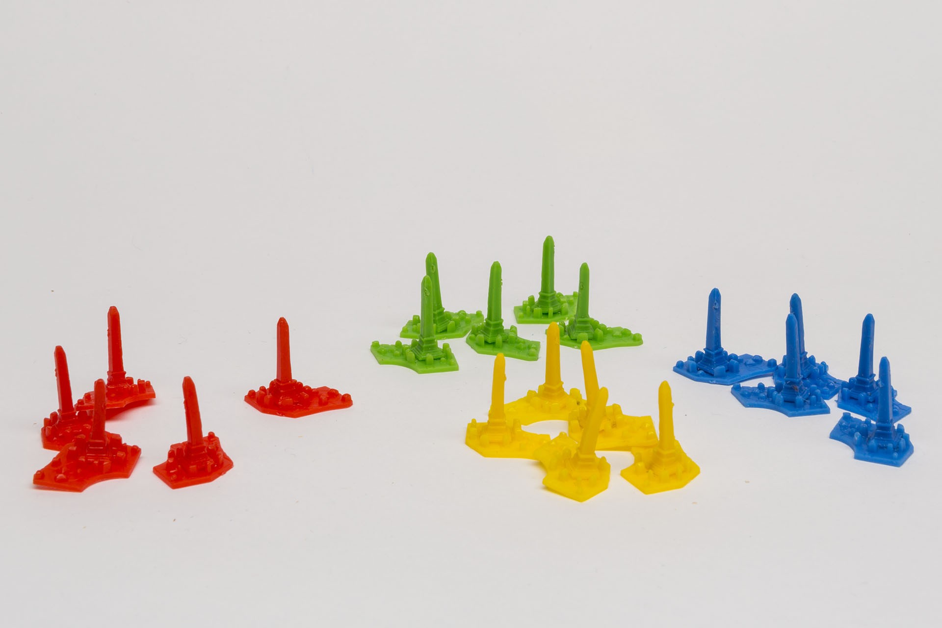 Set plastic monuments Clash of Cultures: Civilizations 