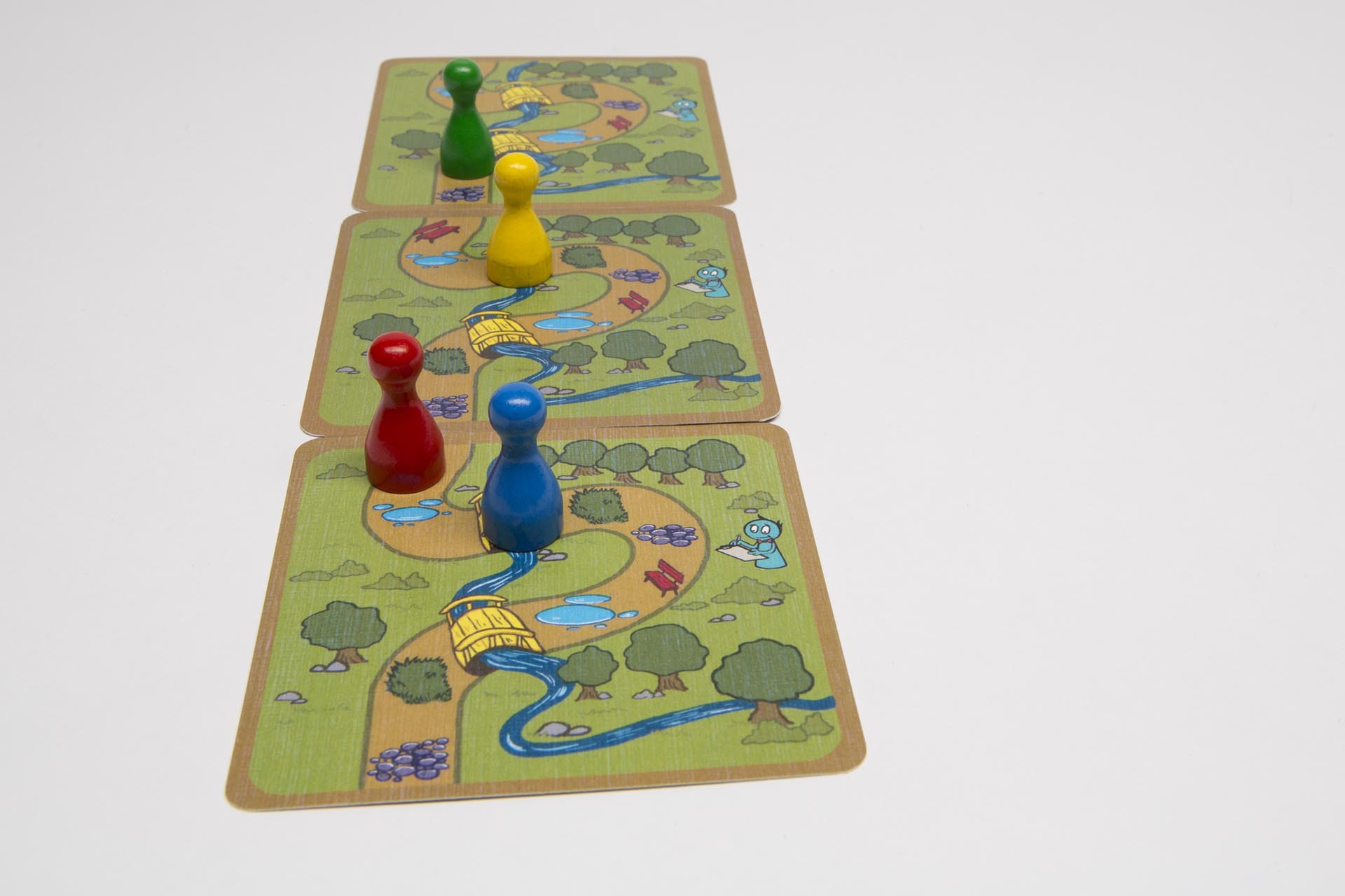 Winning point track - cards