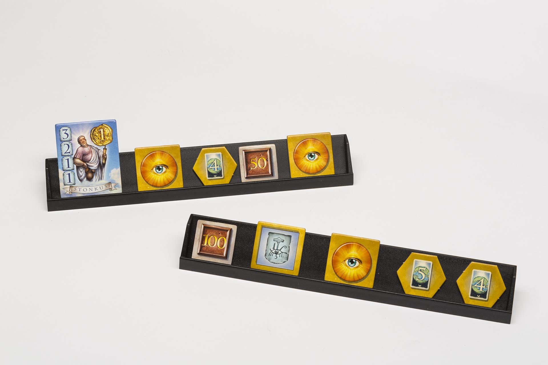 Card stand, counter stand, tile rack
