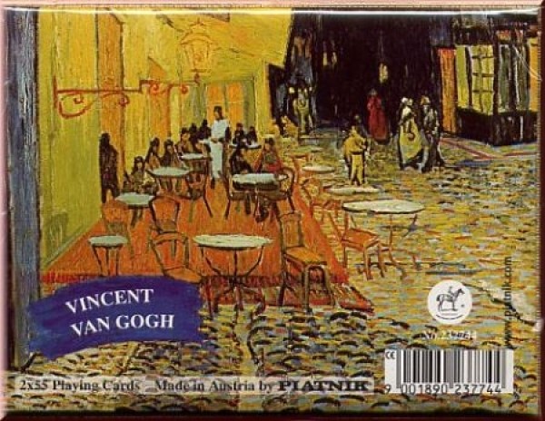 Spielkarten Van Gogh - Café at Night