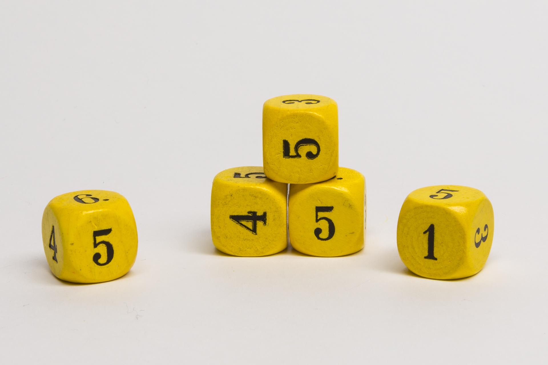Number dice 18mm