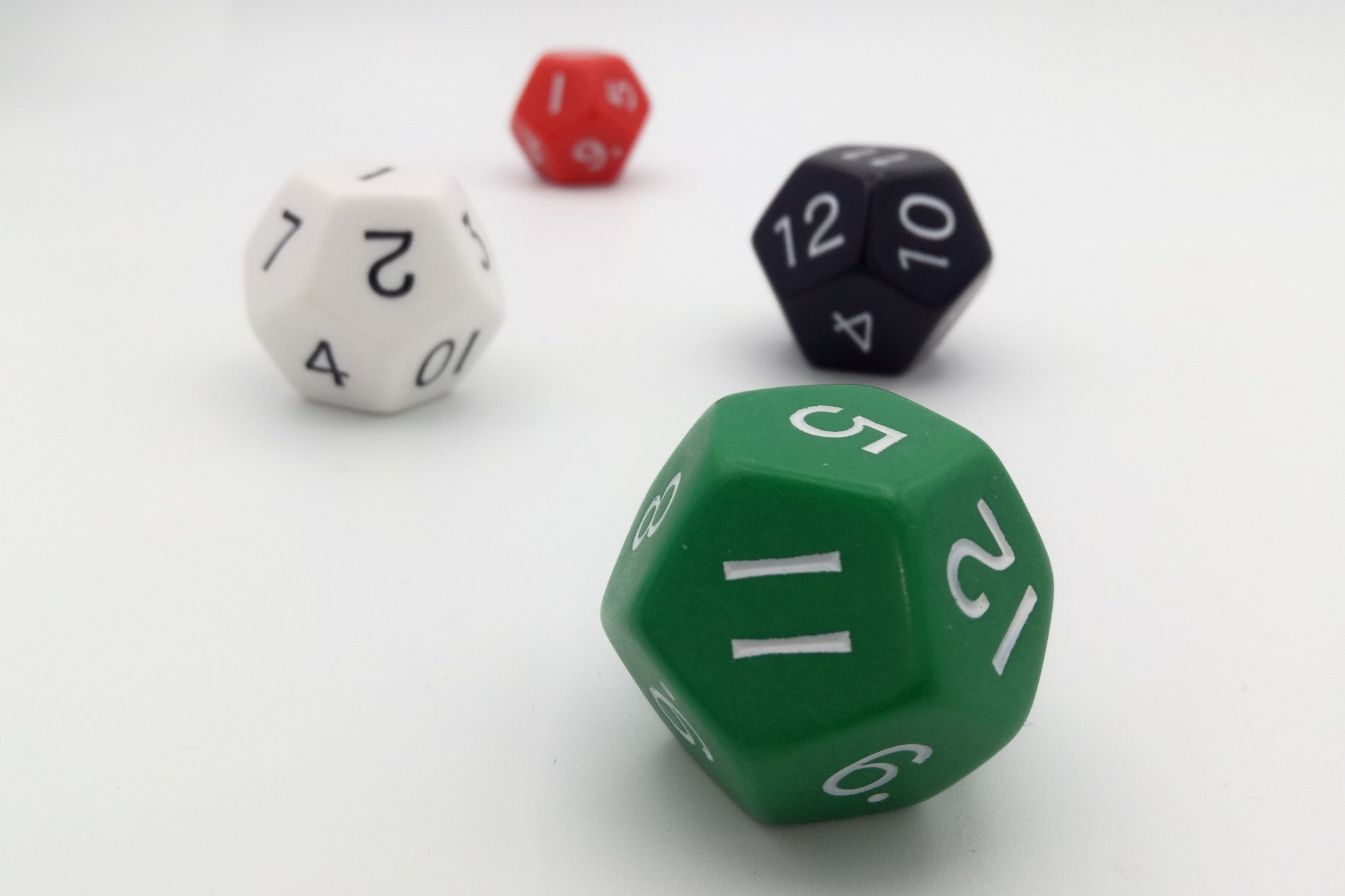 12-sided dice 35 mm