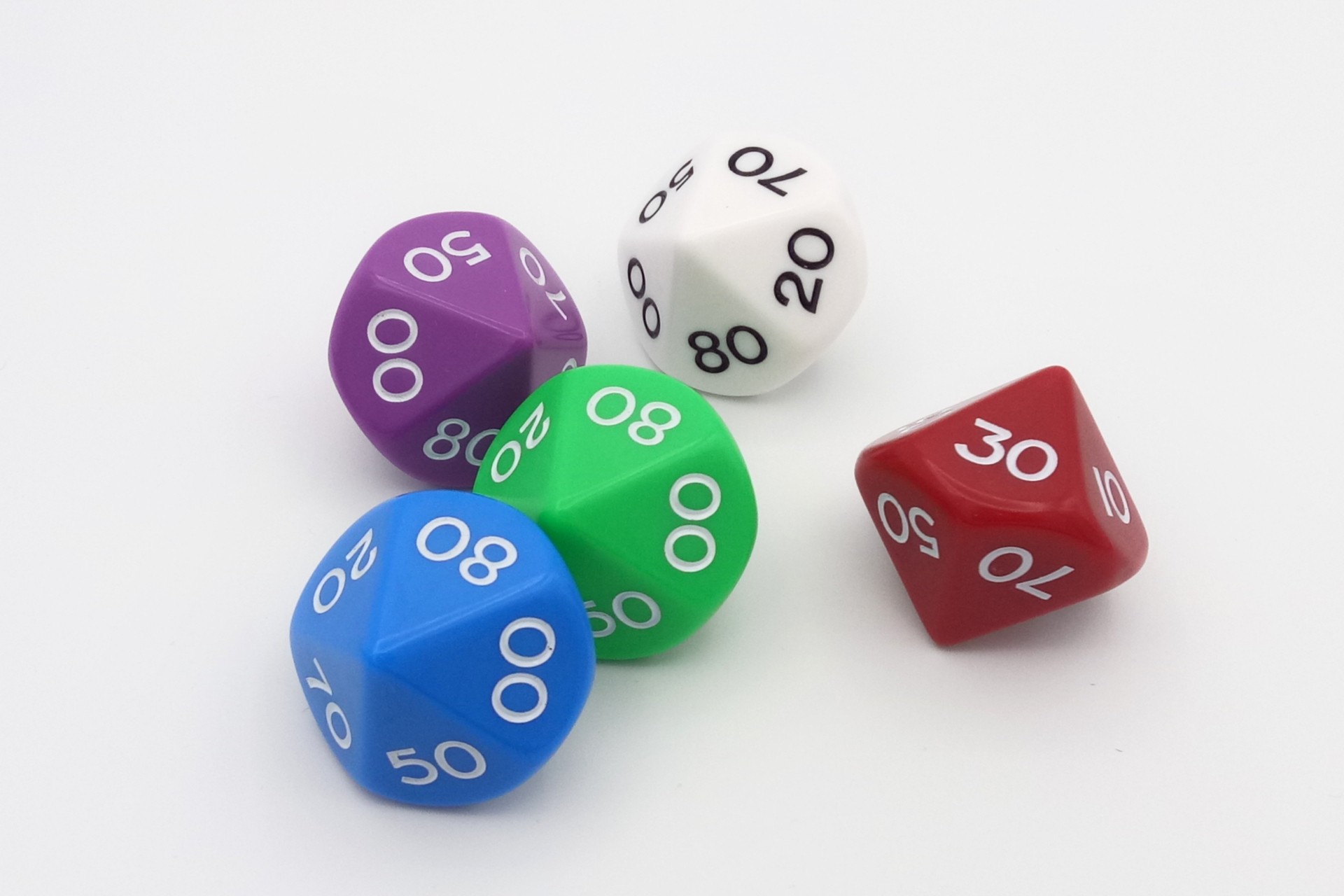 100 dice big